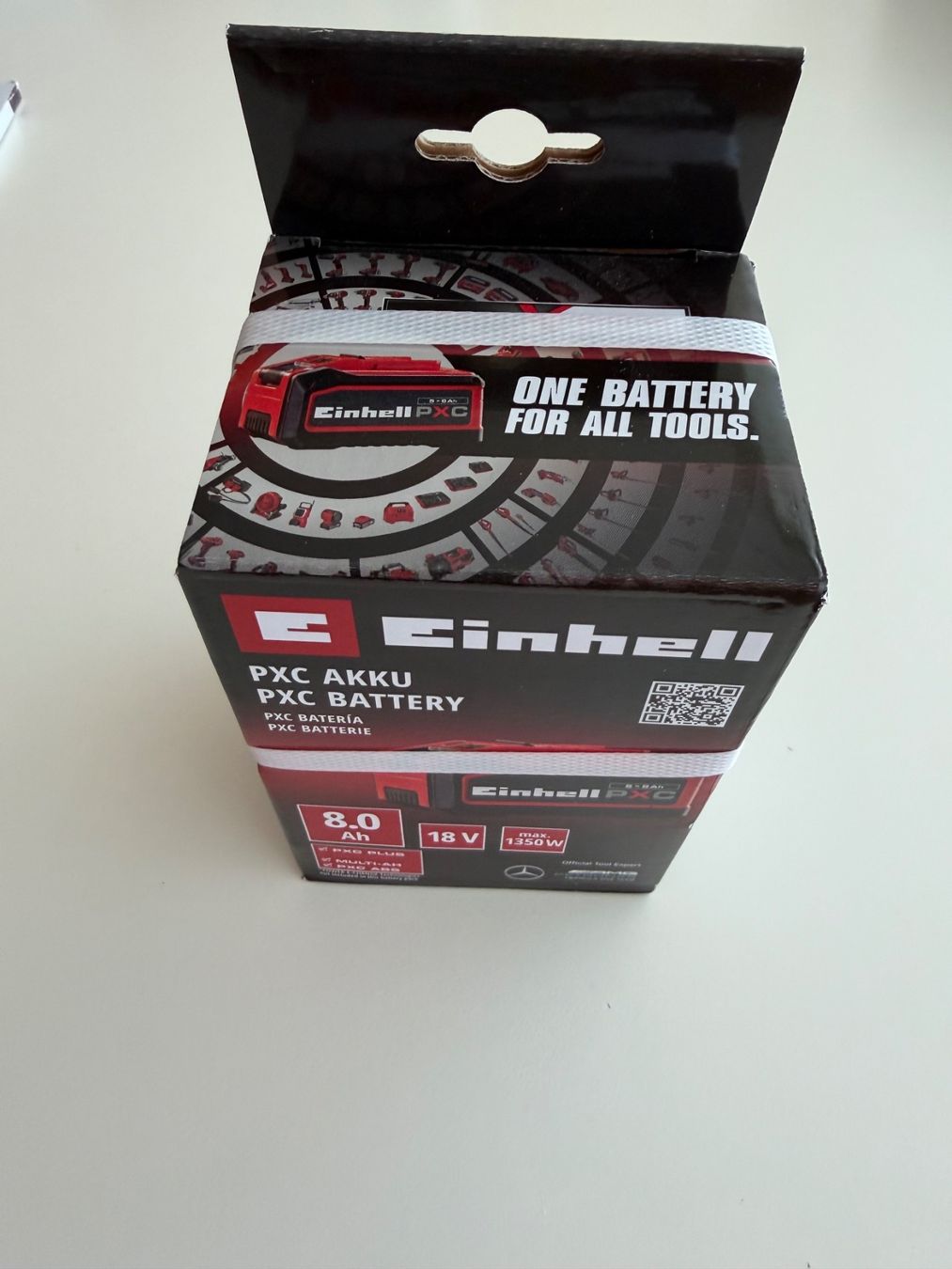 Einhell Caricatori & Batterie: Einhell Batterie PXC Plus 8Ah 18V – Nuovo e nell'imballaggio originale da St-Gingolph venduto da GoldenKeys 1
