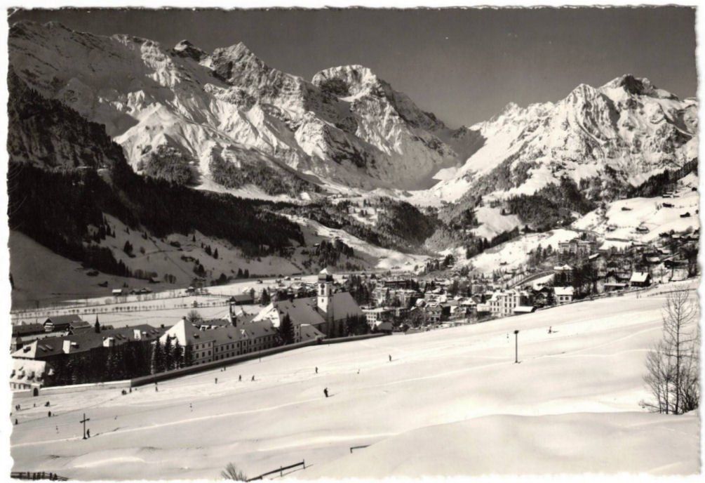 Ansichtskarten: Engelberg - Skilift Klostermatte – Gebraucht aus Binningen von Mountainrider