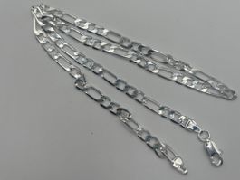 Chaîne en Argent 925 Maille Figaro