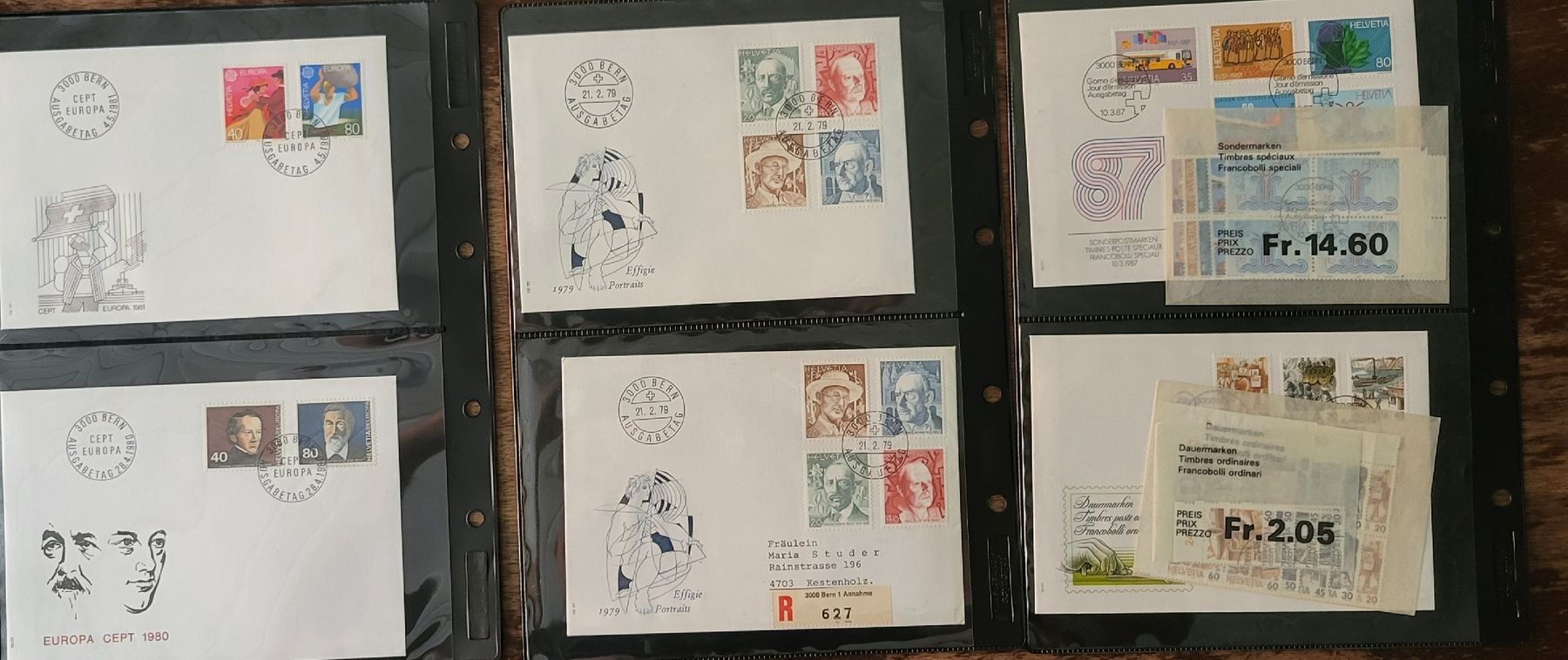 Tutti i francobolli: Erstagsbriefe inkl Ordner – Usato da Thun venduto da harry999 5