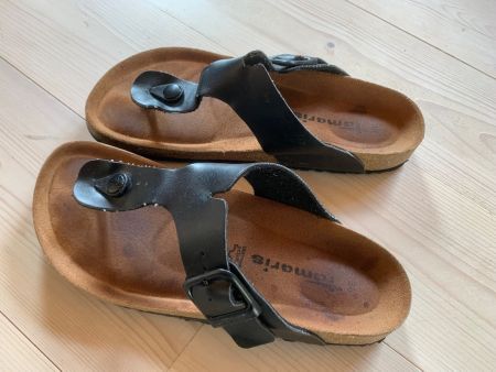 Flipflop-Pantoletten Leder