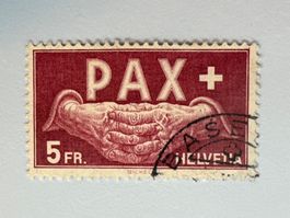 1945, Gedenkausgabe Waffenstillstand Europa, ZNr. 273, geste