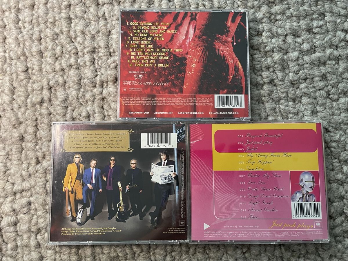 CD: 3x Aerosmith – Usato da Reinach AG venduto da trigger7811 1