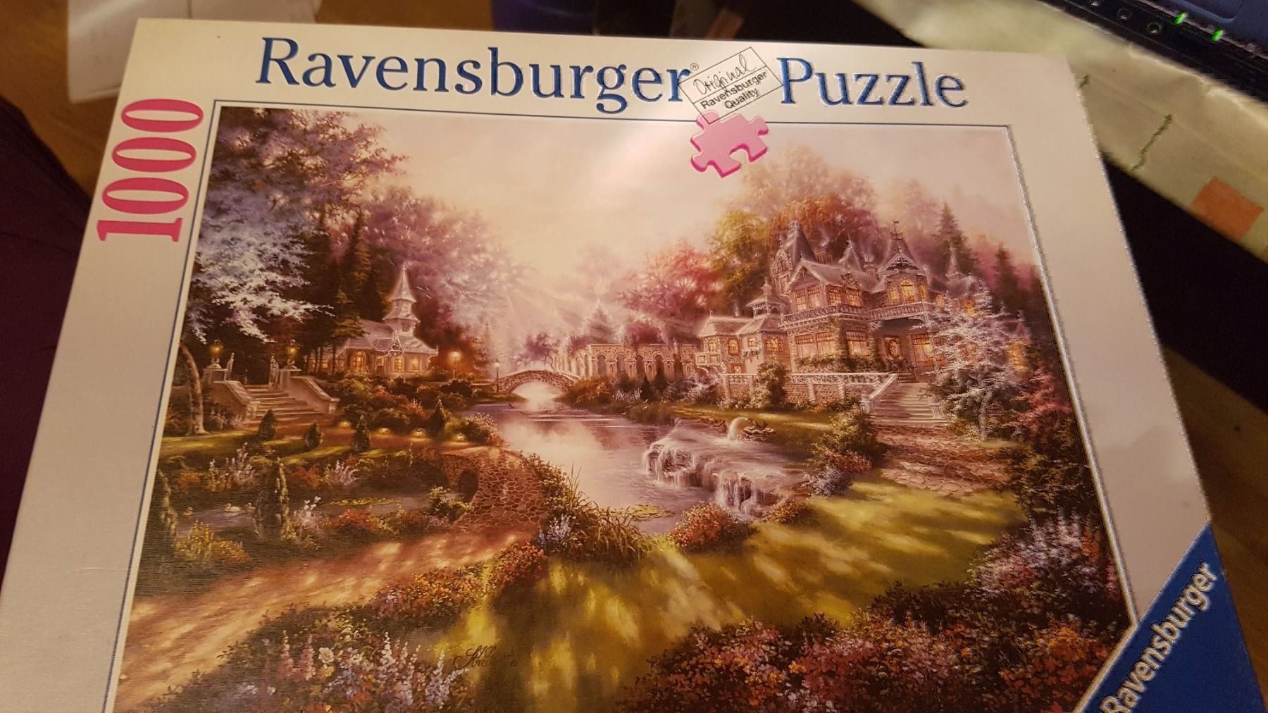 Ravensburger Puzzles: Puzzle im Morgenglanz 1000tlg B – Gebraucht aus Schwarzenburg von Flamingo07