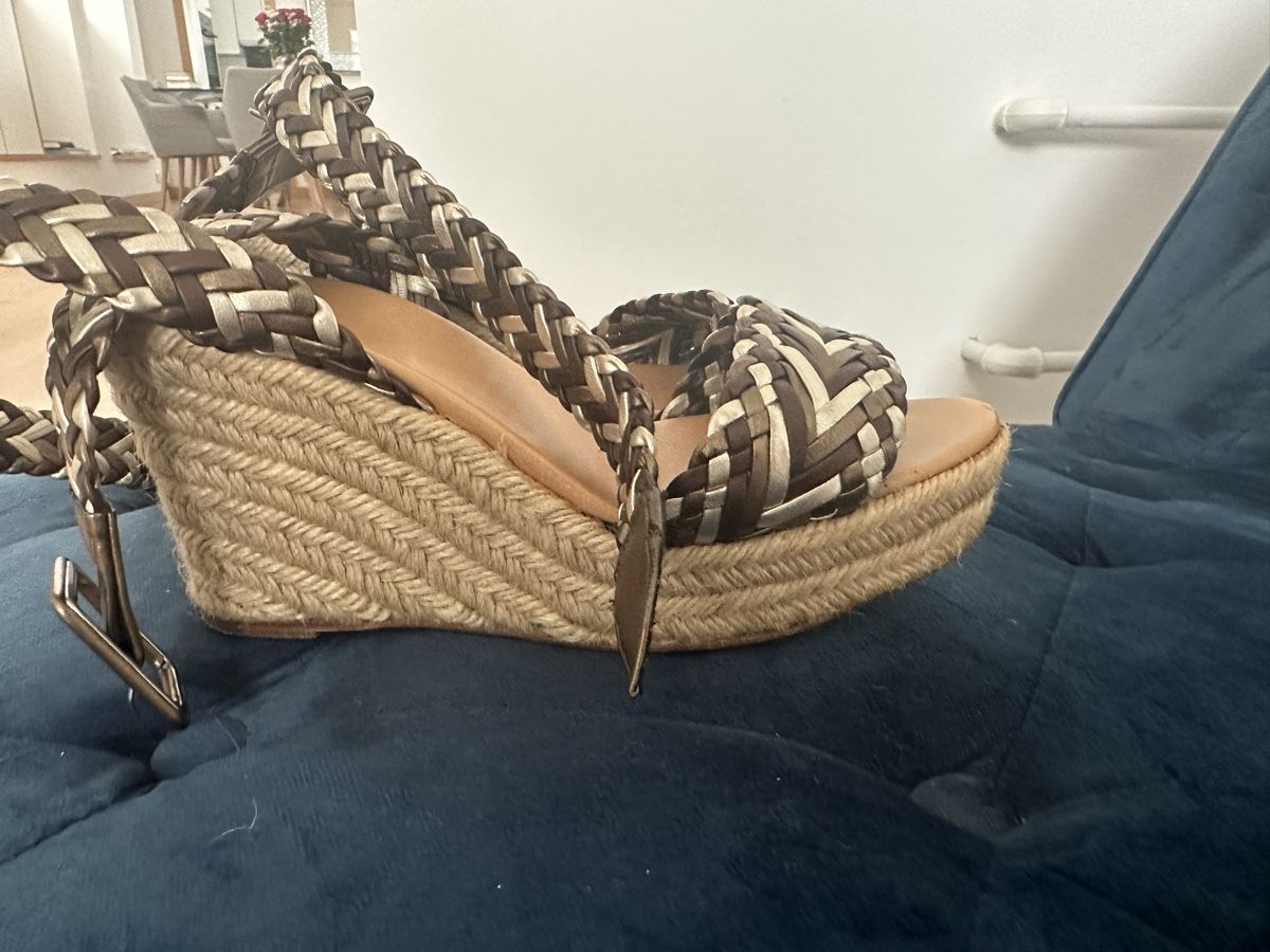 Scarpe da donna: HERMES Wedges aus Leder Gr. 36 – Usato da Zürich venduto da Orionos 7