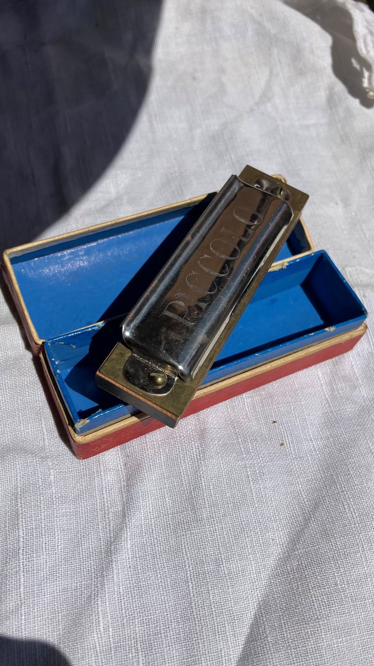 Hohner Strumenti musicali: Harmonica Piccolo Mundharmonika antik ancien – Usato da St-Cierges venduto da LeRegain 4
