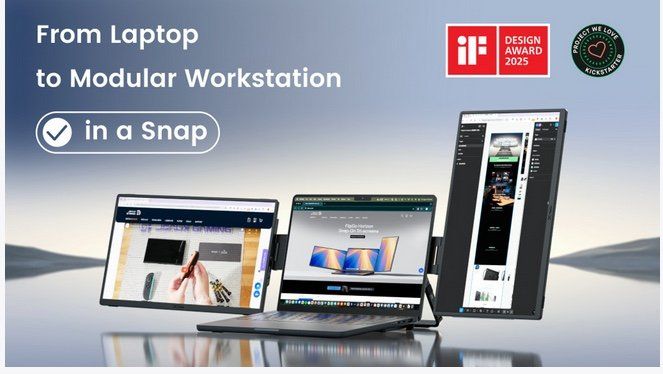 Duo Quick Snap Monitore für Laptop (Neu und originalverpackt) in Wil AG ...