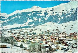 FRUTIGEN gge. das Obergel (im Schnee) ca. 1960