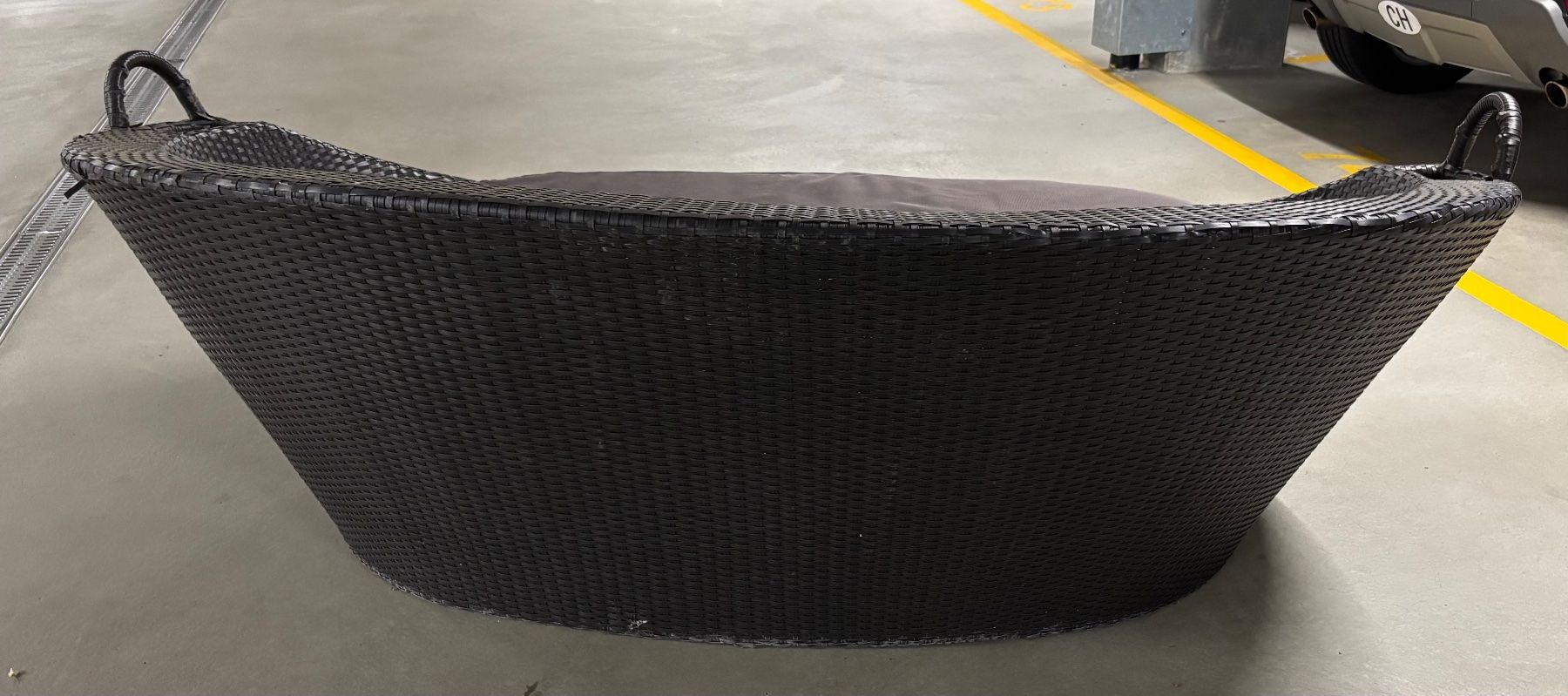 Sedie a sdraio: Sonneninsel / Loungeliege, Polyrattan – Usato da Buchs AG venduto da Byru 3