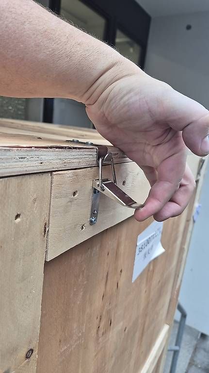 Casse di trasporto: Transportkiste Holz mit Deckel oben – Usato da Kerns venduto da Naturalpower