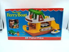 NEU: Fisher-Price 1979 Ferry Boat,Vintage Spielzeugboot 932
