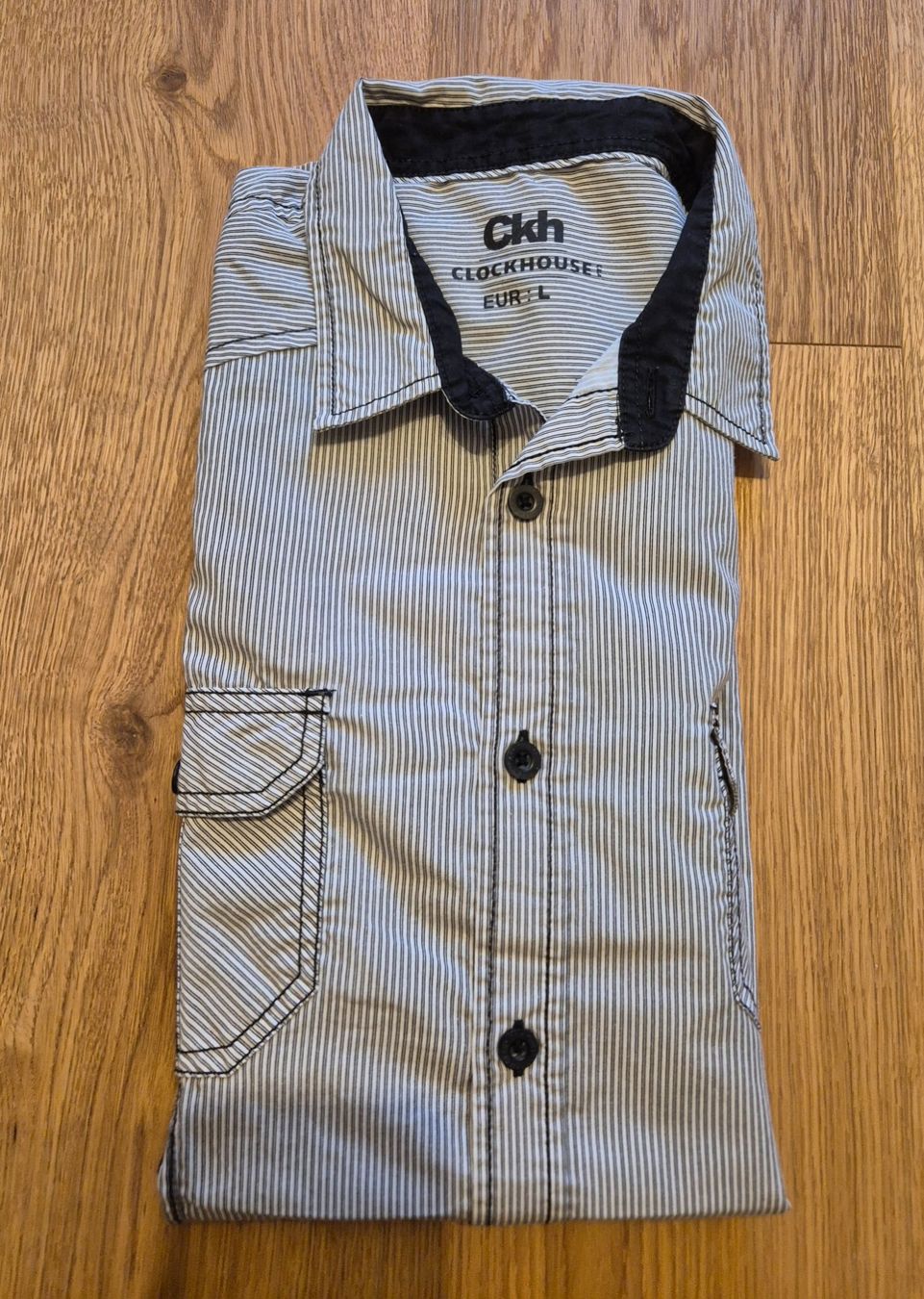 C&A Hemden: Kurzarmhemd "Clockhouse C&A" (Gr. L) – Gebraucht aus Gams von tischi97 3