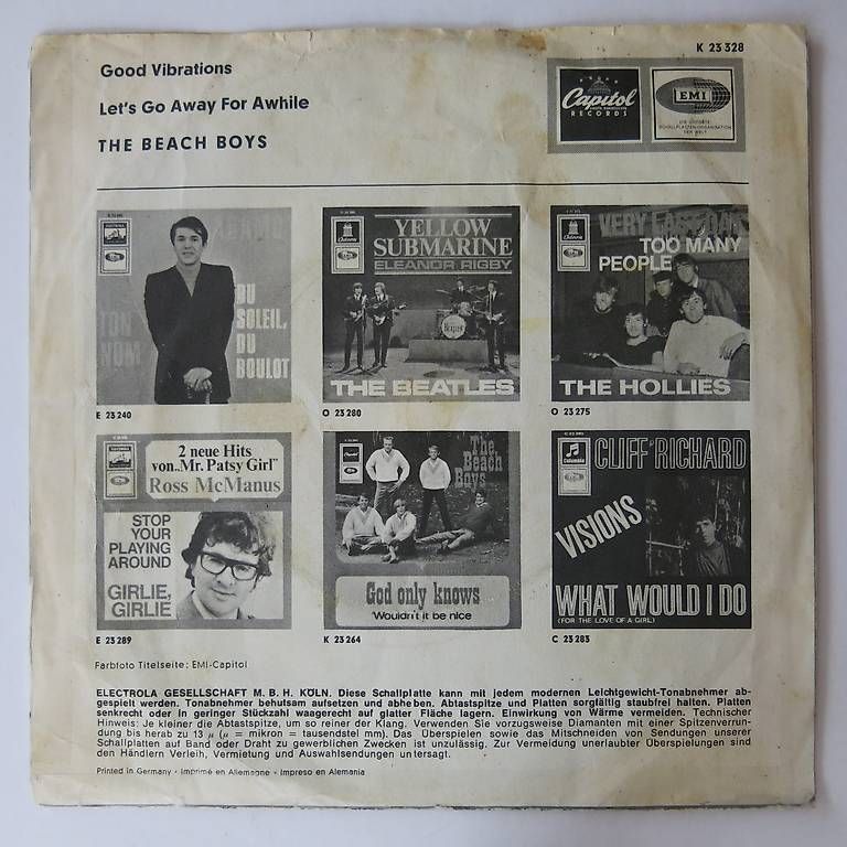 Dischi in vinile:  The Beach Boys – Usato da Bözen venduto da Keramik22 1