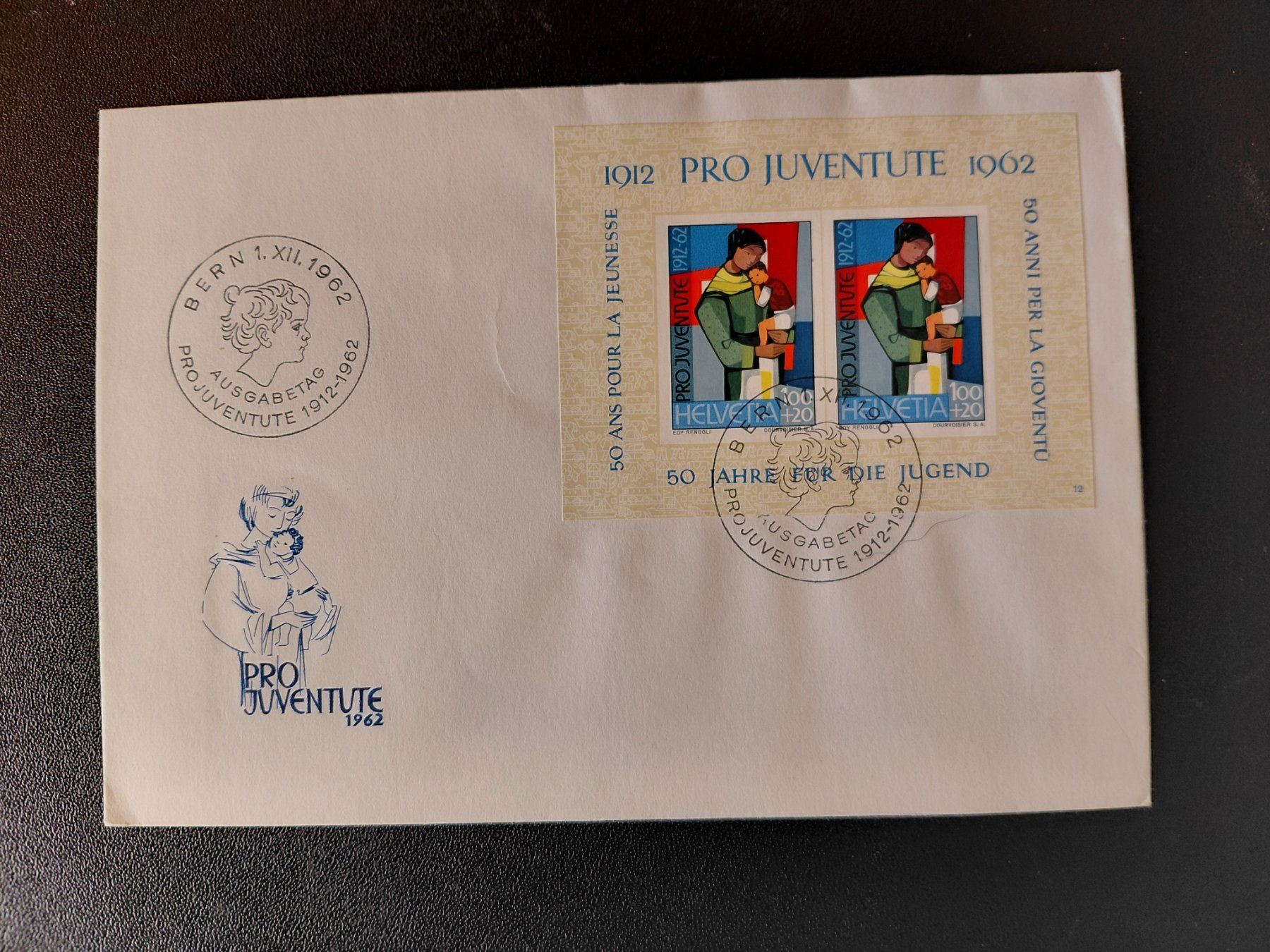 Tutti i francobolli: Pro Juventute 1962 – Usato da Lützelflüh-Goldbach venduto da steinpilz100 2