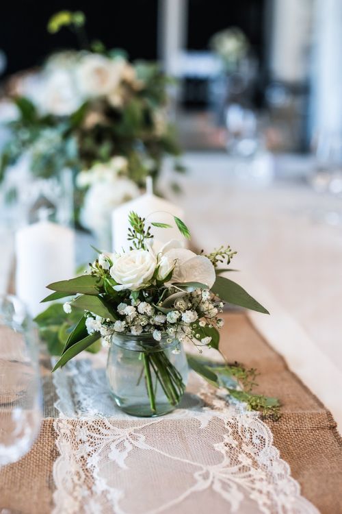 Tischläufer Mit Mosambik Flagge 90x33cm - Baumwollleinen Tischdeko