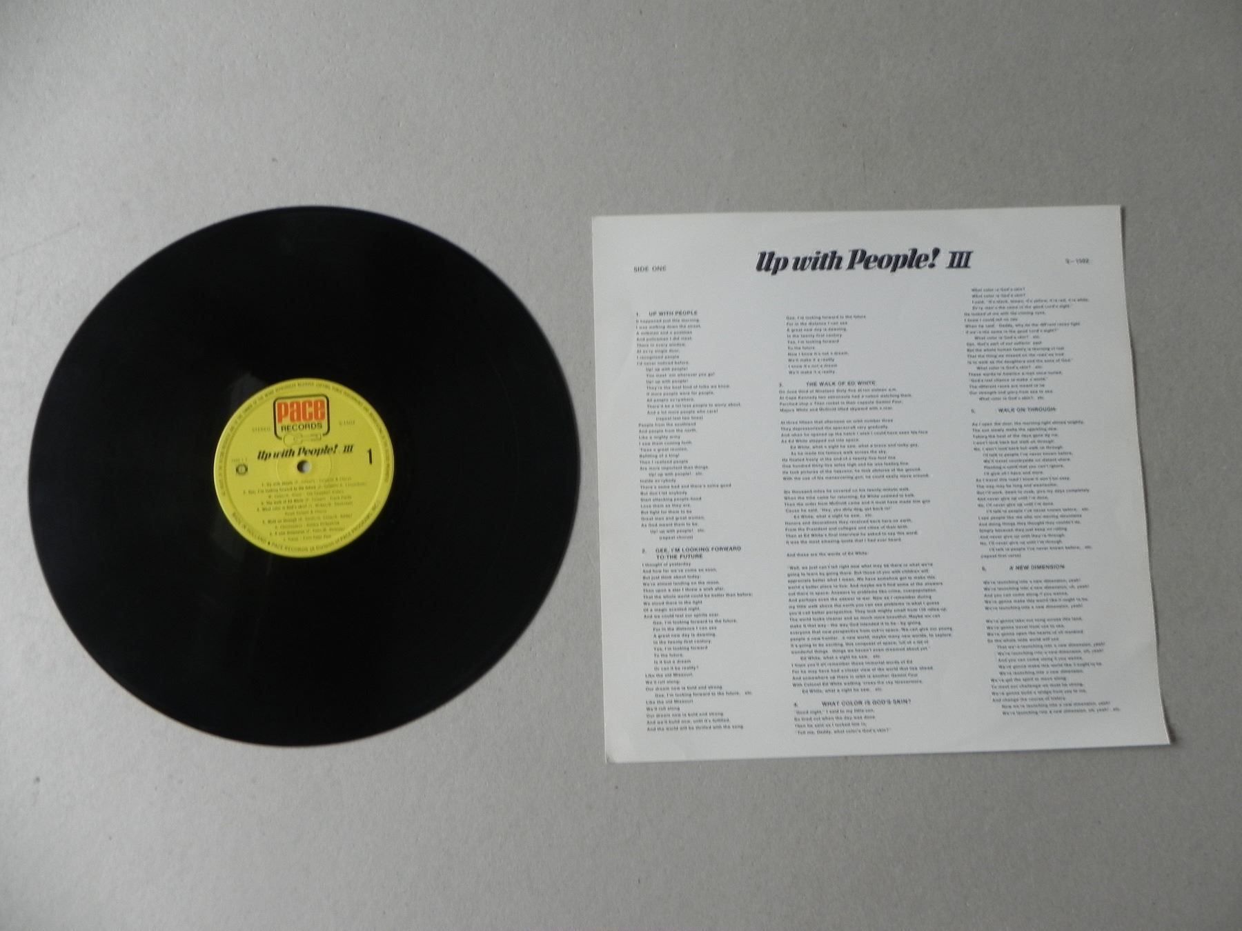 Schallplatten: 3 LP Up with People 1970-1987 Autogramme – Gebraucht aus Siebnen von krimsie 3