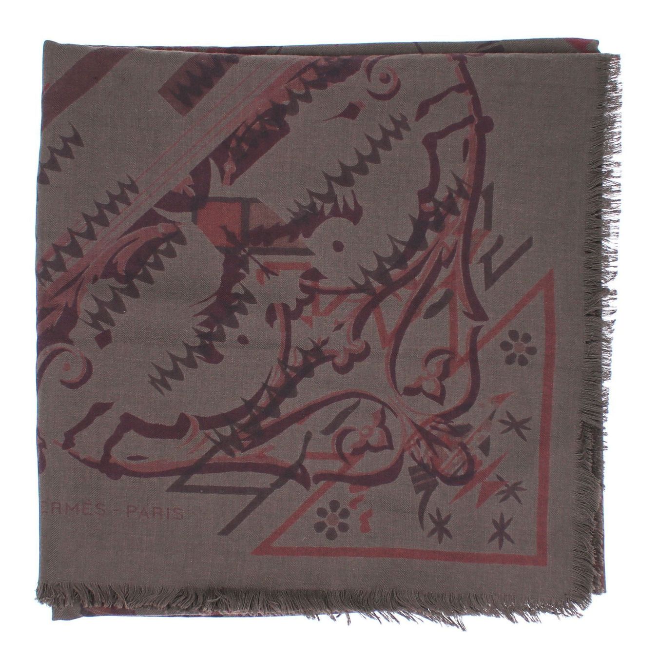 Hermès Foulard & Sciarpe: Hermès 140 Khaki – Usato da Binningen venduto da Designerlabels
