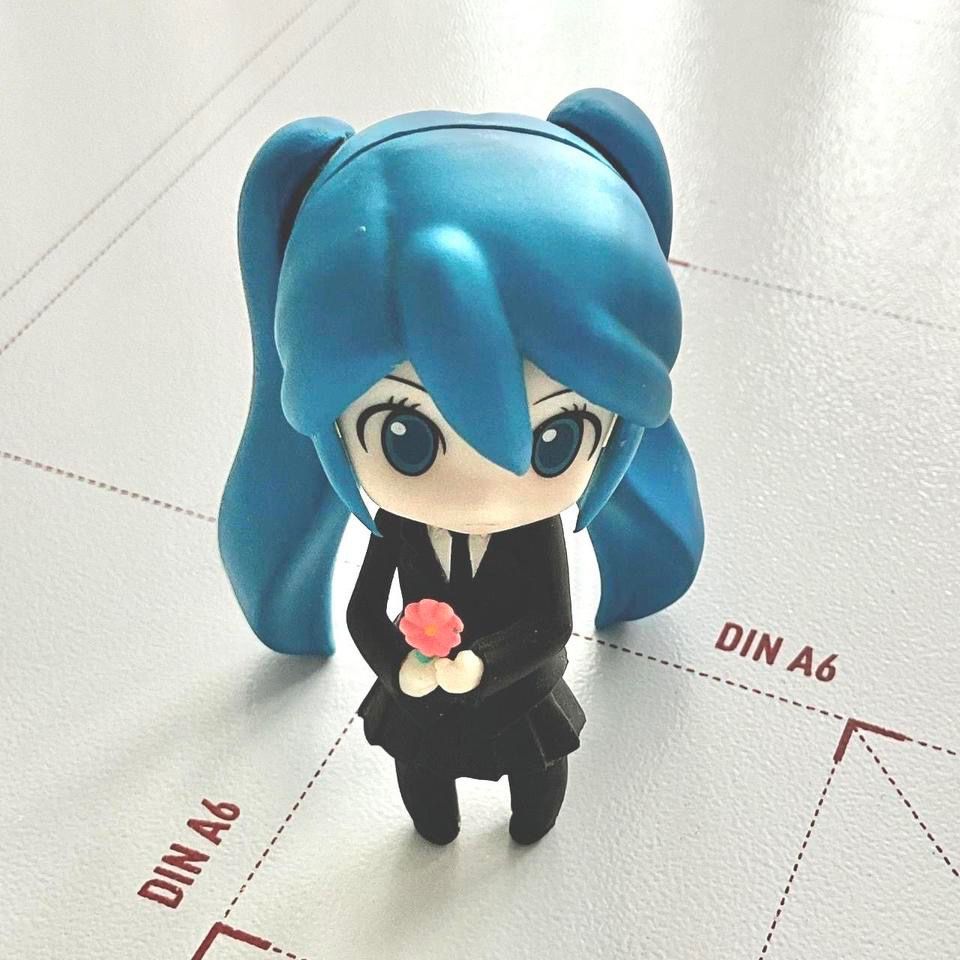Statuette: Vocaloid Hatsune Miku Saihate Petit Nendoroid – Difettoso da Grenchen venduto da sojalatte