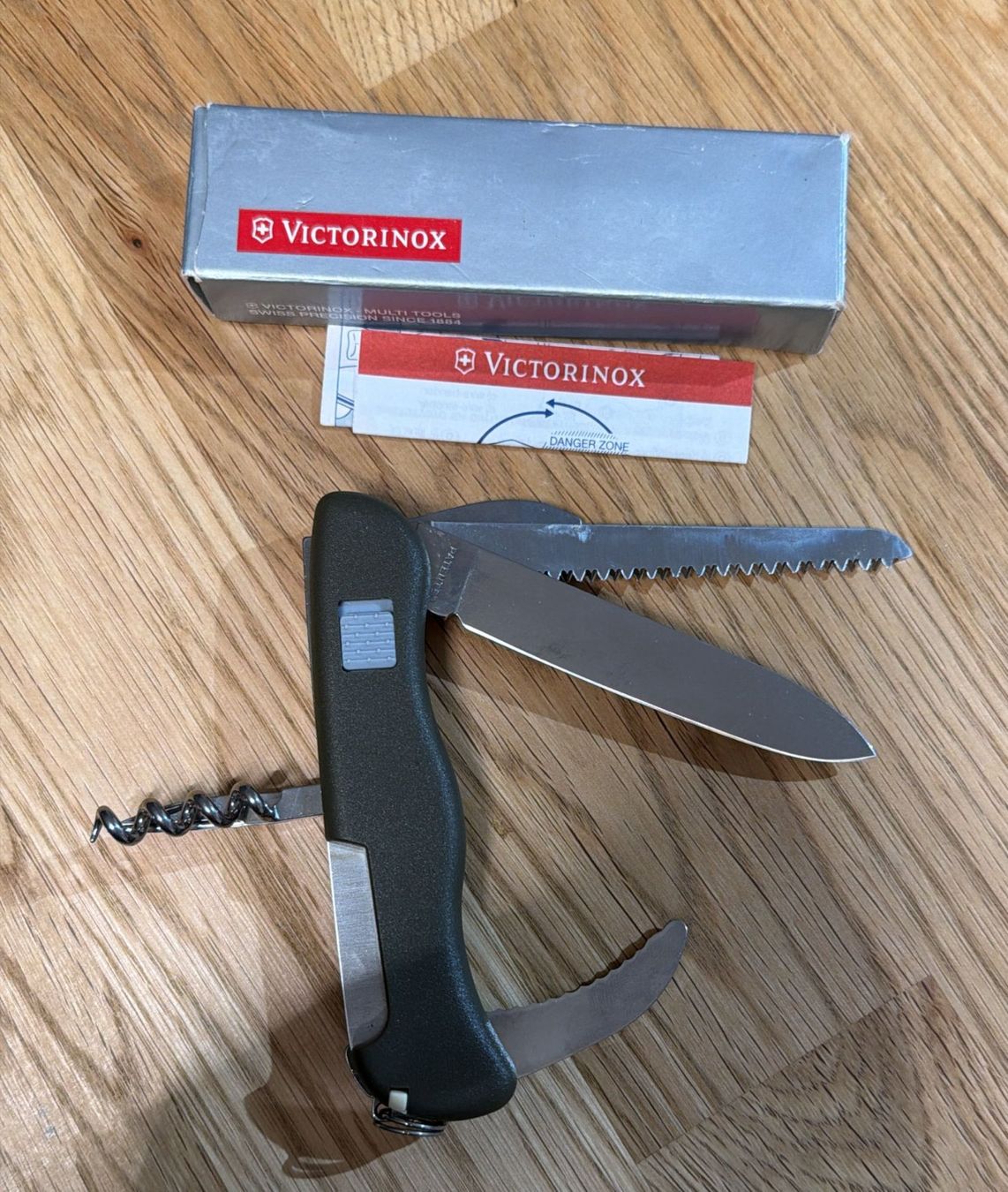 Victorinox Coltelli tascabile: VICTORINOX SACKMESSER HUNTER GREEN – Usato da Zürich venduto da Frei-Occasionen 6