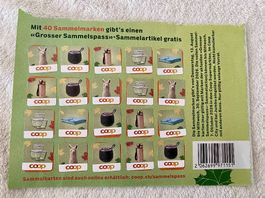 Coop Sammelspass Lama volle Karte