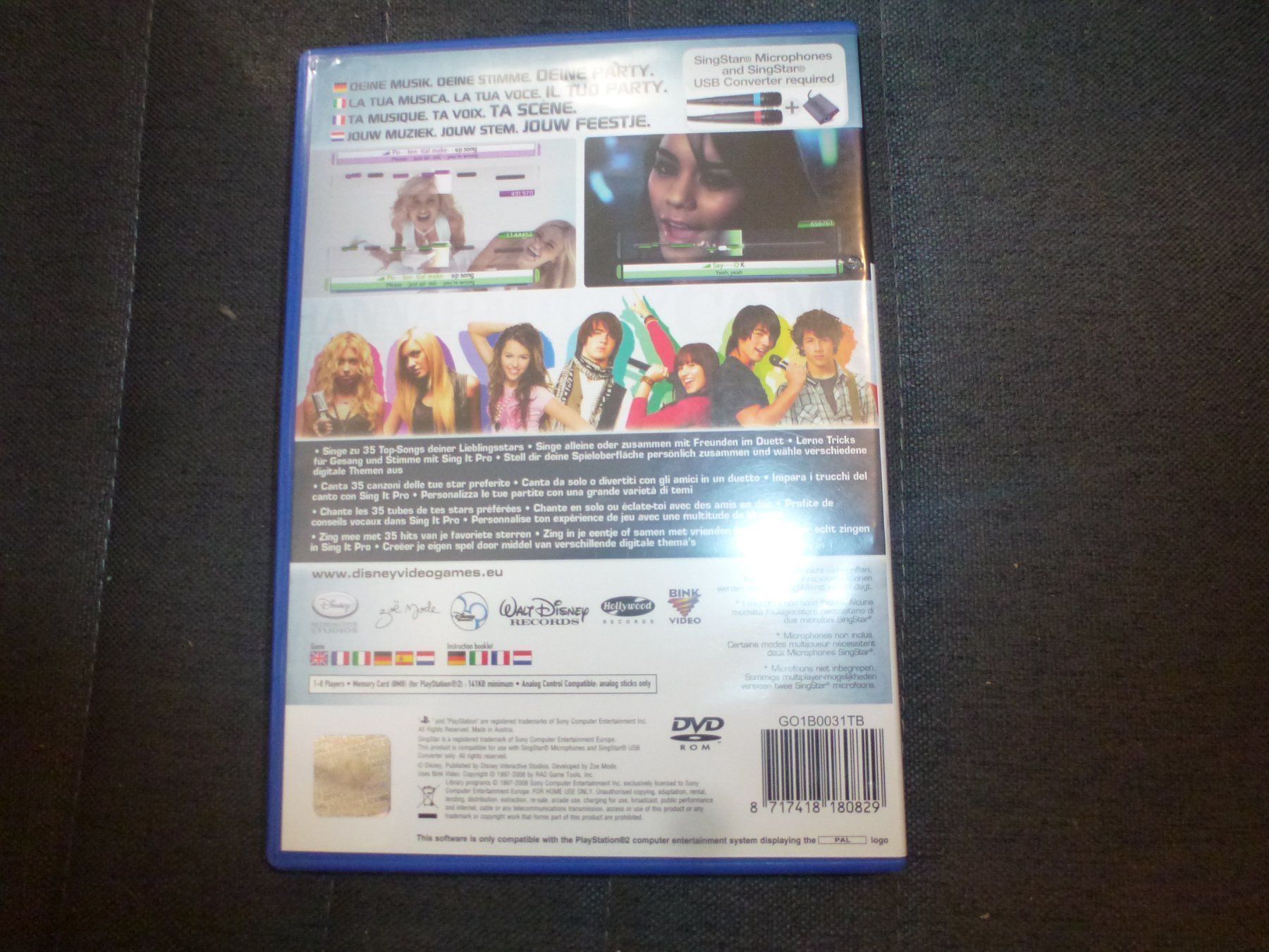 Giochi: Disney Sing it PS2 – Usato da Olten venduto da Disc-Ausverkauf 2