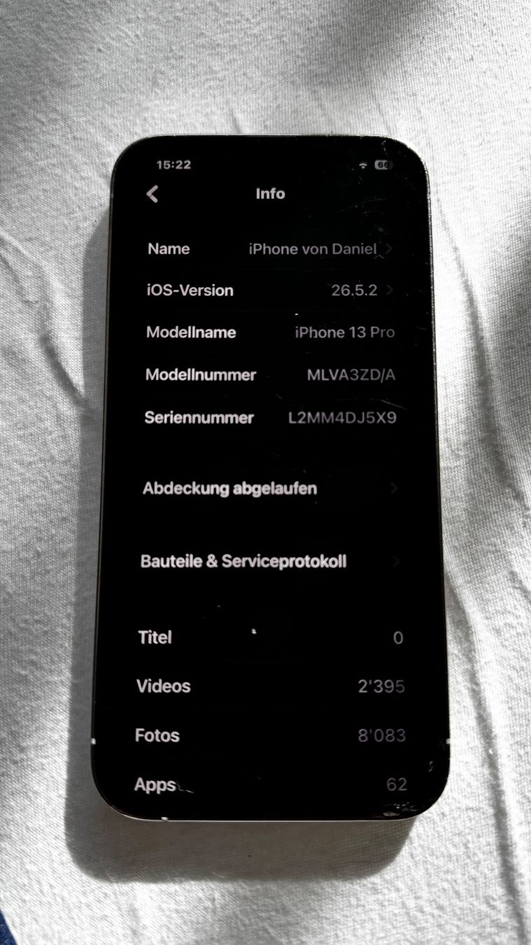 Apple Telefoni cellulari / Smartphones: iPhone 13 pro – Difettoso da Uster venduto da VerkaufenMachtSpass 1