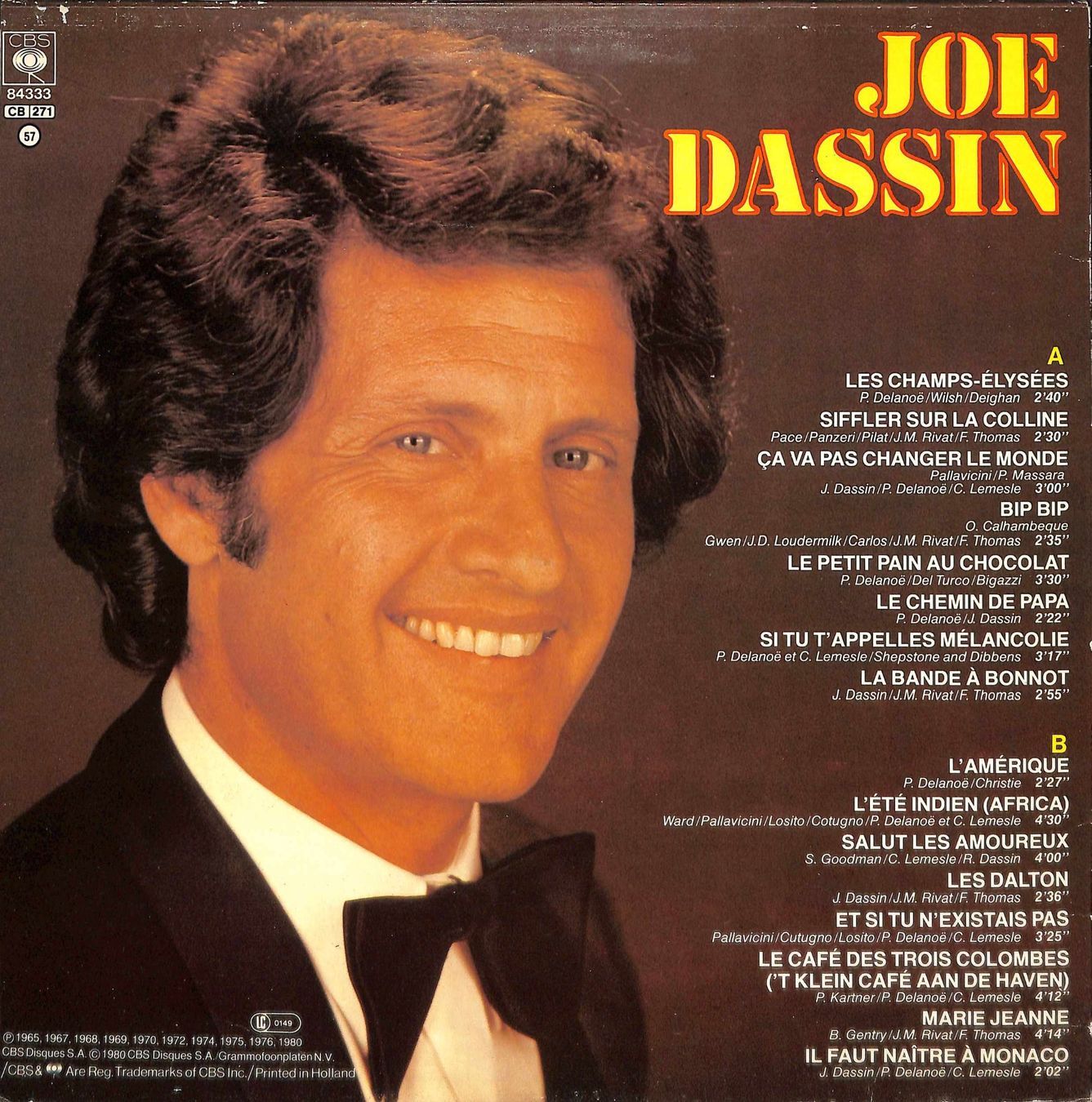 Schallplatten: LP: Joe Dassin – Gebraucht aus Trimmis von Dres2 1