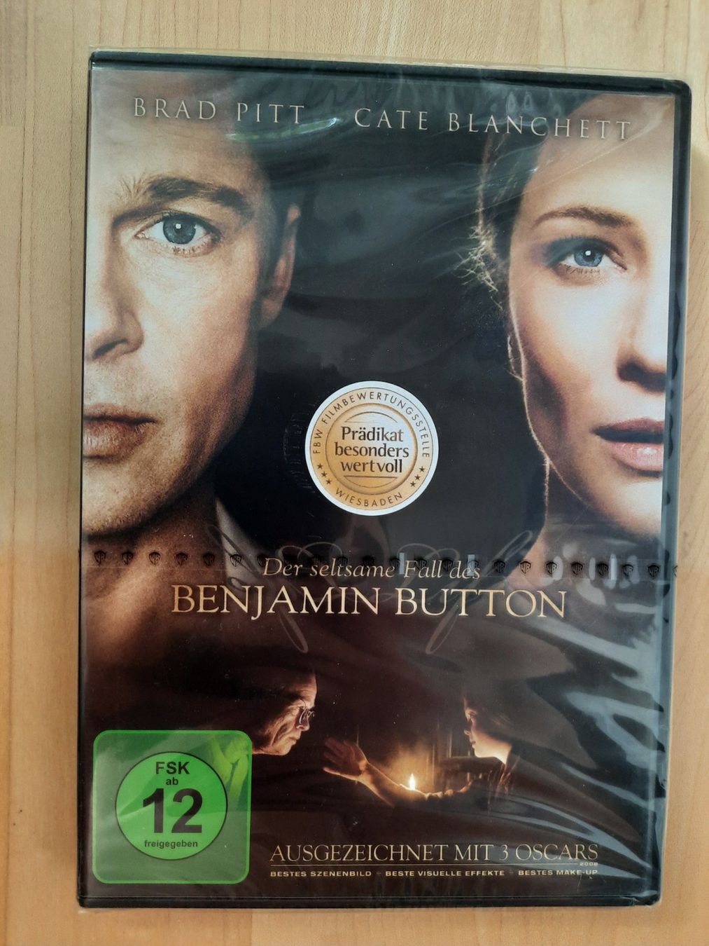 Tutti i DVDs: Der seltsame Fall des Benjamin Button – Usato da Liebefeld venduto da Fireball85