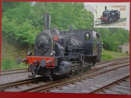 Maximumkarte MK Luxembourg 2005, Eisenbahn