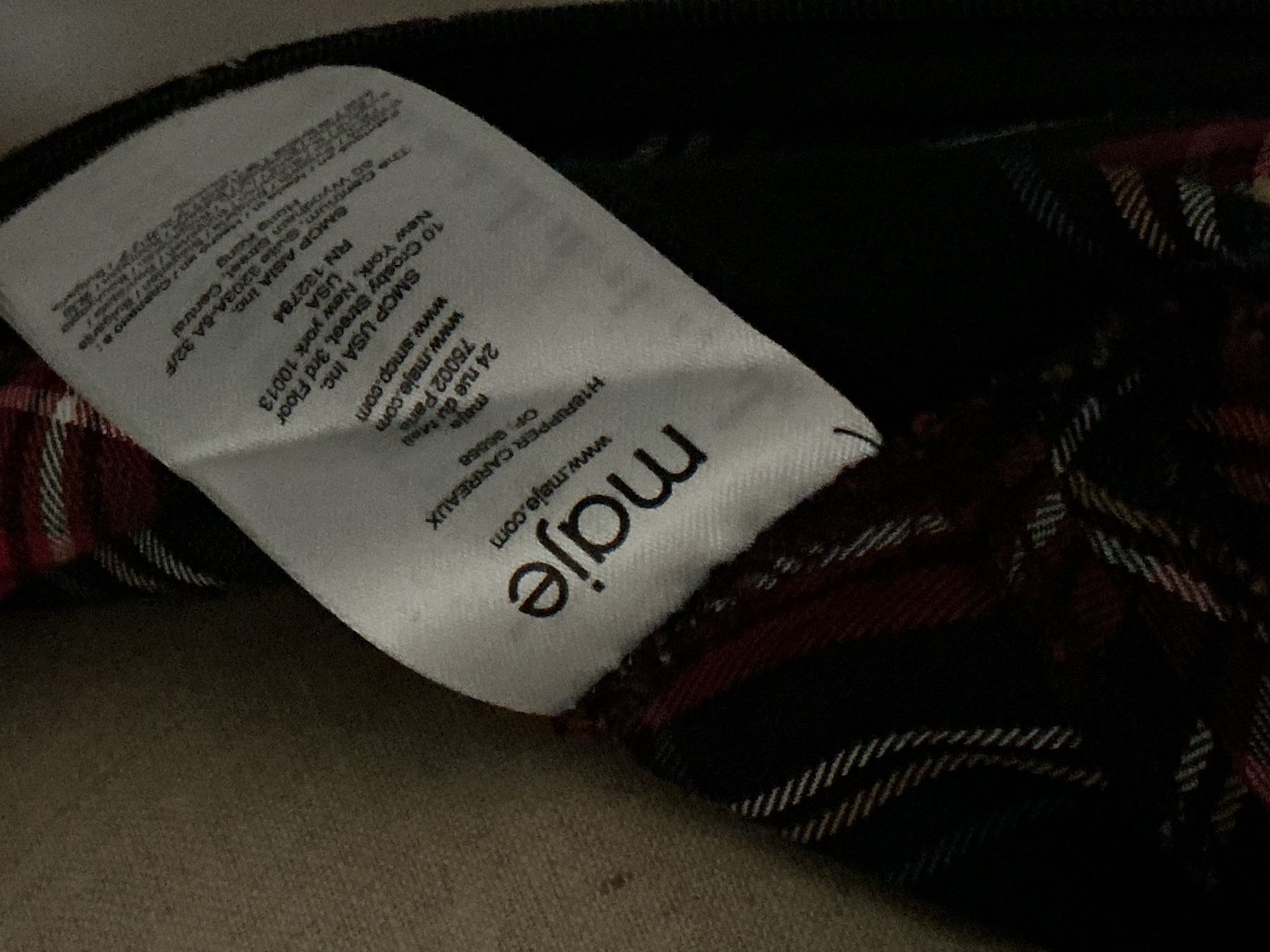 Maje Kleider: Maje Kleid Tartan – Gebraucht aus Zürich von ves_w6wl 2