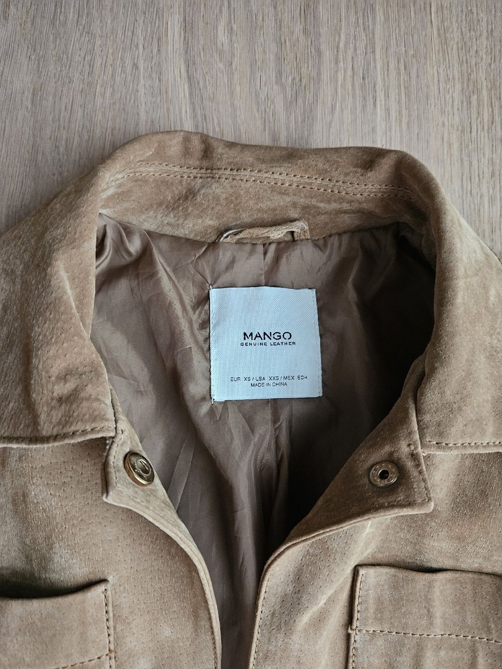 Mango Cappotti: Wildledermantel – Usato da Effretikon venduto da Shopmycloset8 1