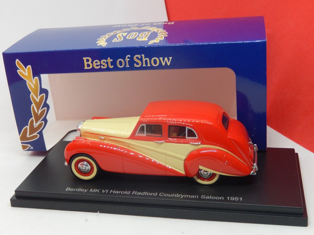 Miniature Bentley MKVI Radford Countryman Saloon 1951 - IXO 1/43 - Résine - Occasion