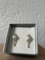 Perlenohrringe 9.5 mm mit echten Süsswasserperlen 