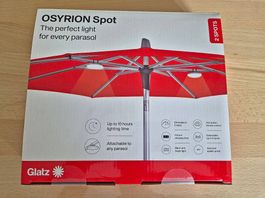 Glatz OSYRION Spot 2 Stück LED Sonnenschirme, NEU