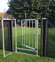 Agility Flash Aluminium-Tor mit anklappbaren Flügeln