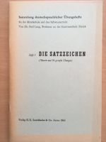 Die Satzzeichen - Sammlung deutschsprachiger Uebungshefte