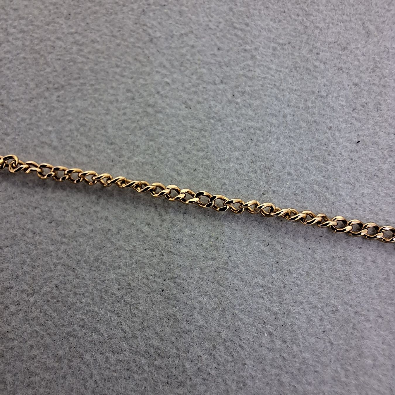Catenine: Edle sowie robuste Flachpanzerkette – Usato da Unterägeri venduto da Altgoldschmuck 5