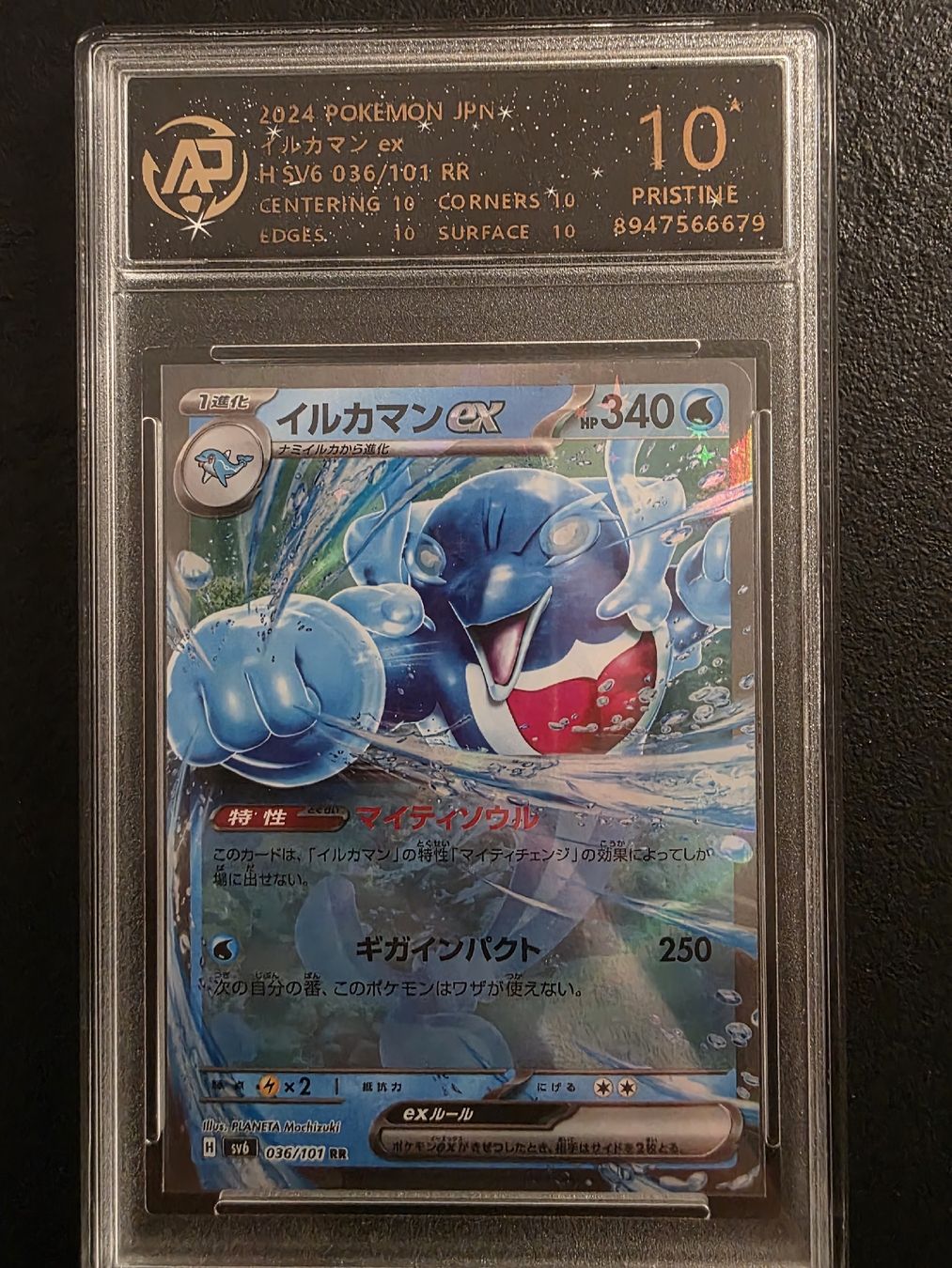 Pokémon Sammelbilder & Trading cards: Pokemon Palafin EX 036/101 JP AP Grading Pristine 10 – Gebraucht aus Frick von S_Richi