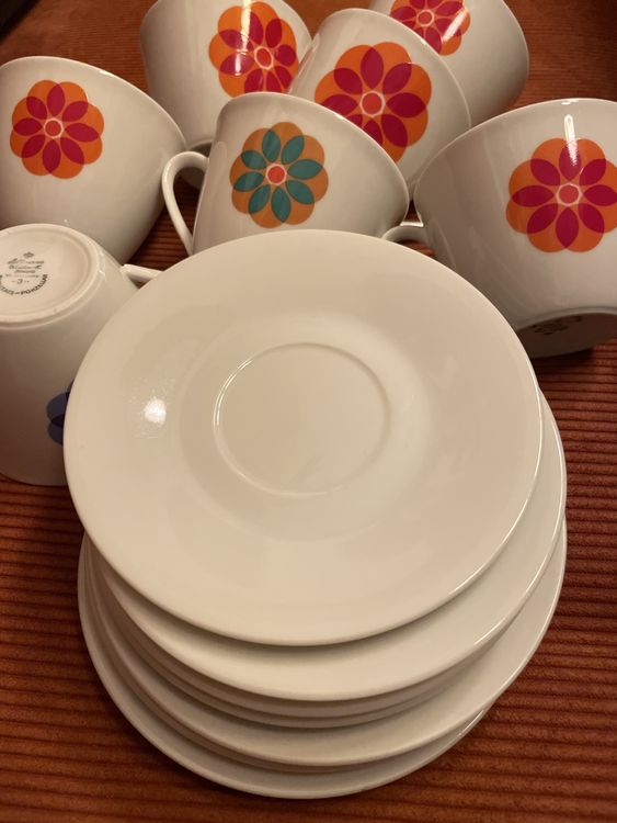 Seltmann Geschirrsets: 60er Jahre Kaffeeset Seltmann Weiden 7-tlg. – Gebraucht aus Männedorf von Dorrii85 3