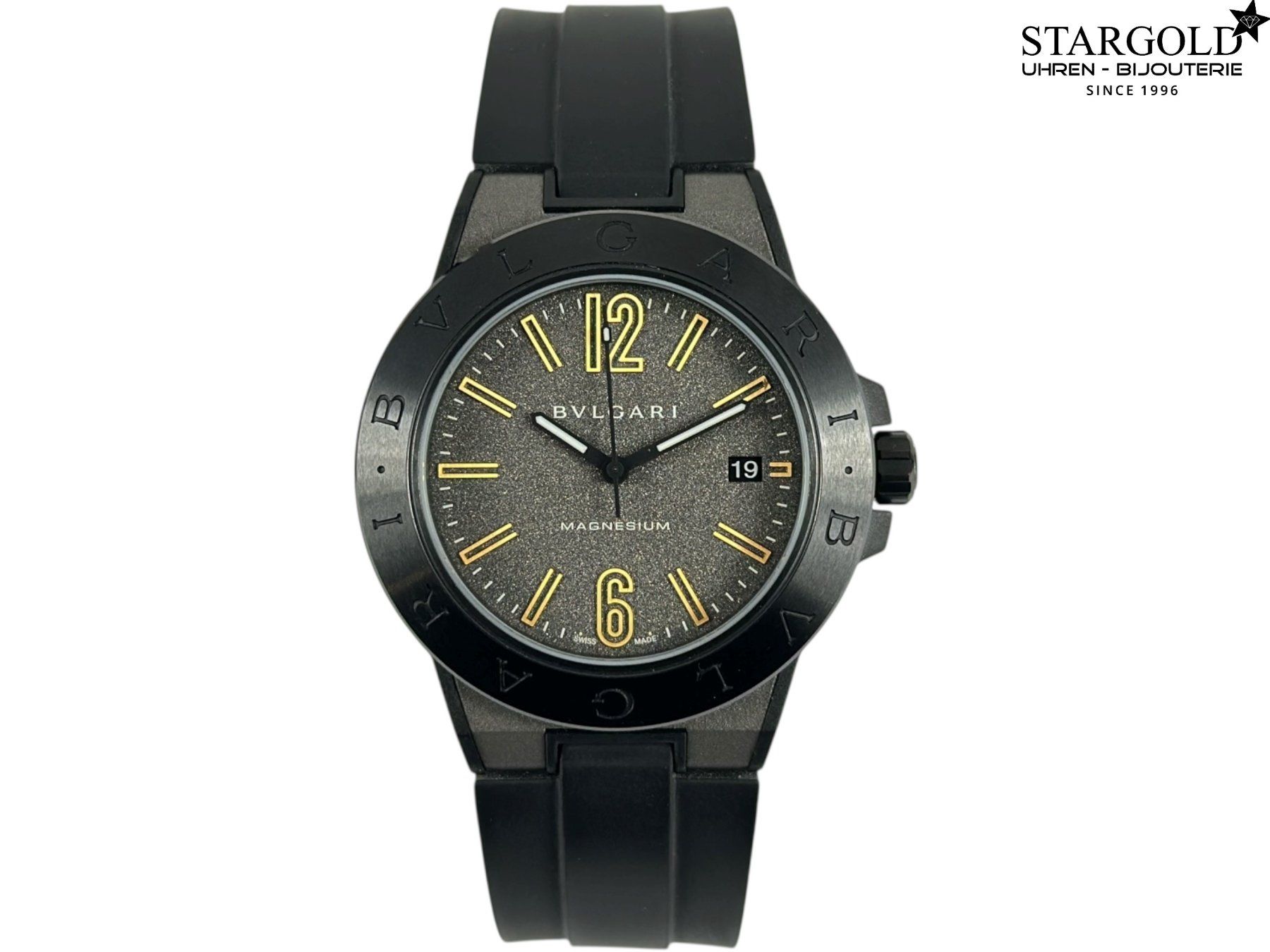 Bulgari Orologi: Bulgari Diagono Magnesium - DG41SMC – Usato da Zürich venduto da Stargold-Uhren
