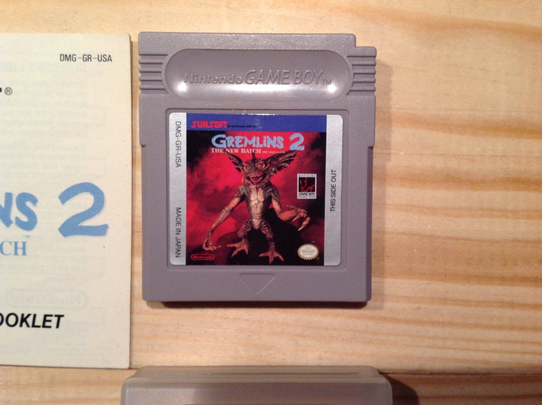 game boy nintendo - Gremlins 2 + instruction (Gebraucht) in Vuiteboeuf ...