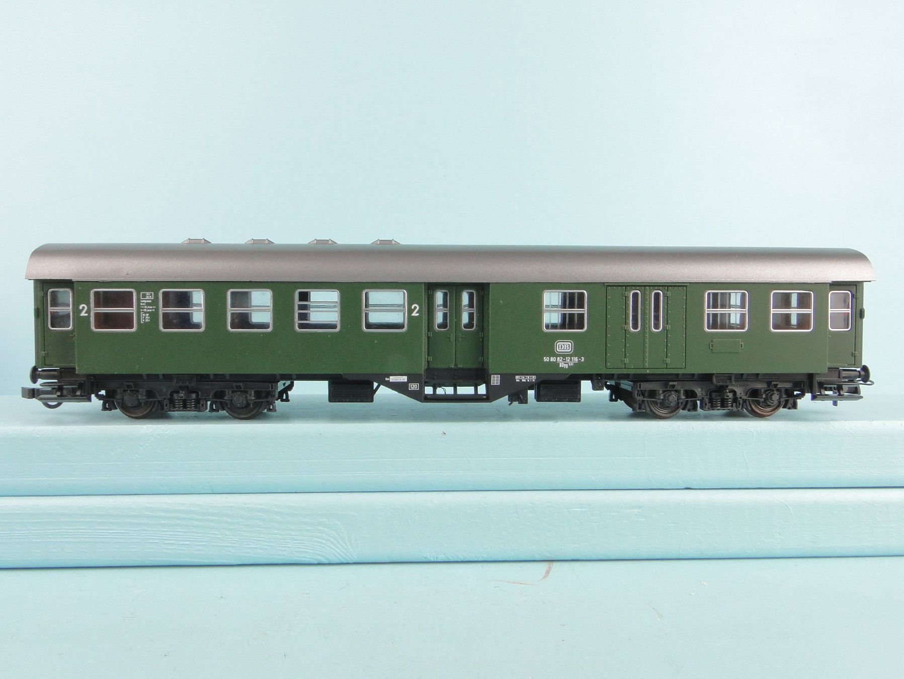 Roco Modellini di ferrovie: Roco 4253 DB Umbauwagen 2Kl./Gepäck – Usato da Bülach venduto da cann11 4