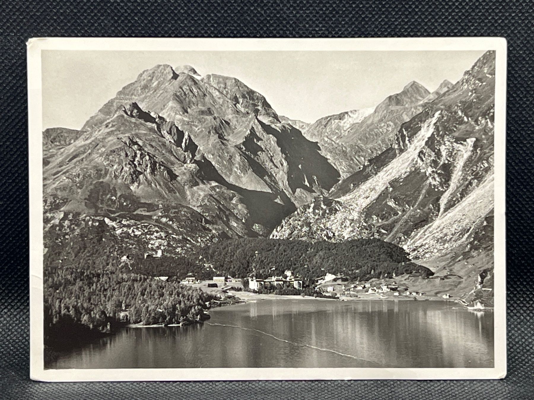 Cartoline postali: Maloja, mit Silsersee und Piz Duan – Usato da Widnau venduto da Brusi9