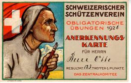 Schützenkarte 1926