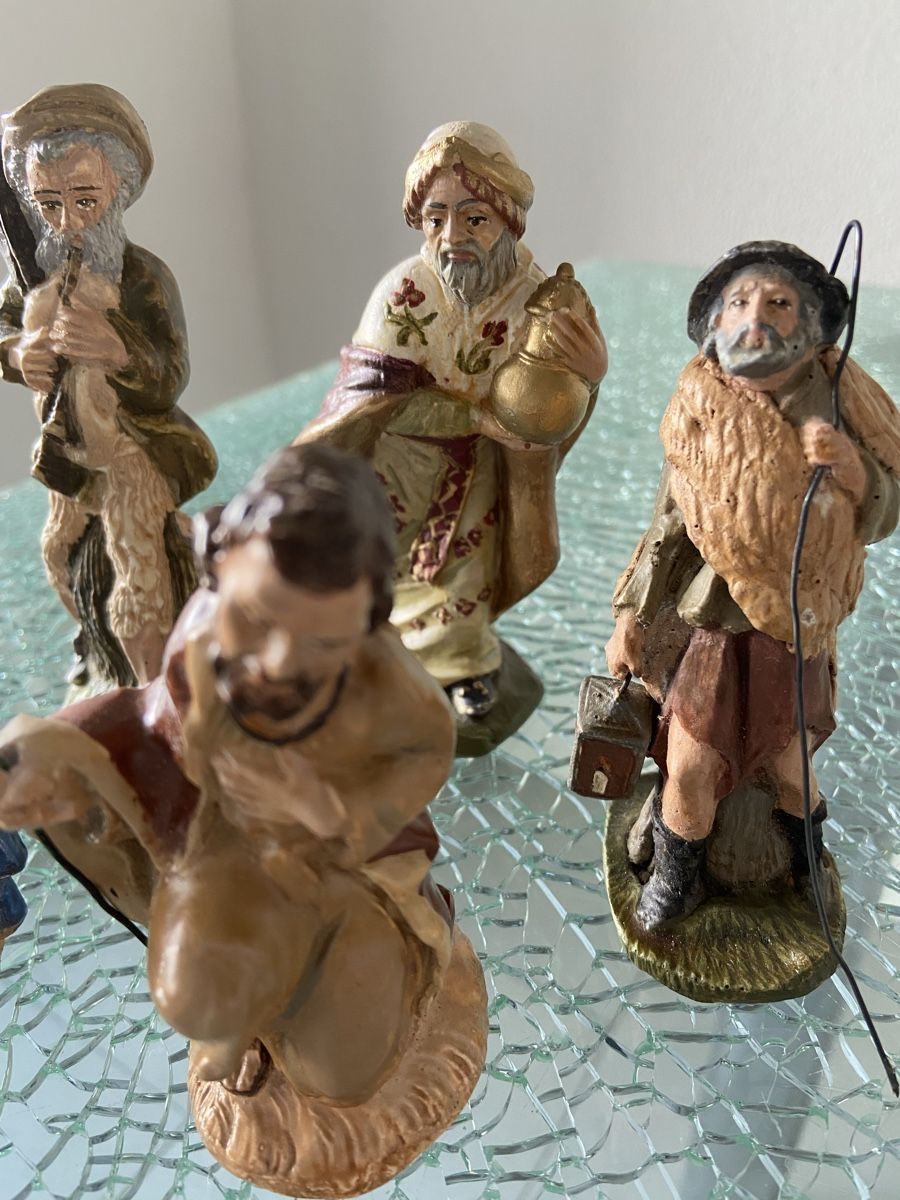 Figuren: 5 schöne Krippenfiguren handbemalt – Gebraucht aus Oftringen von andrax 2