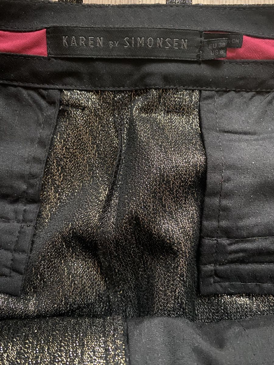 Pantaloni: Karen by Simonsen pants Metallic – Usato da Chêne-Bourg venduto da car_d88h 3