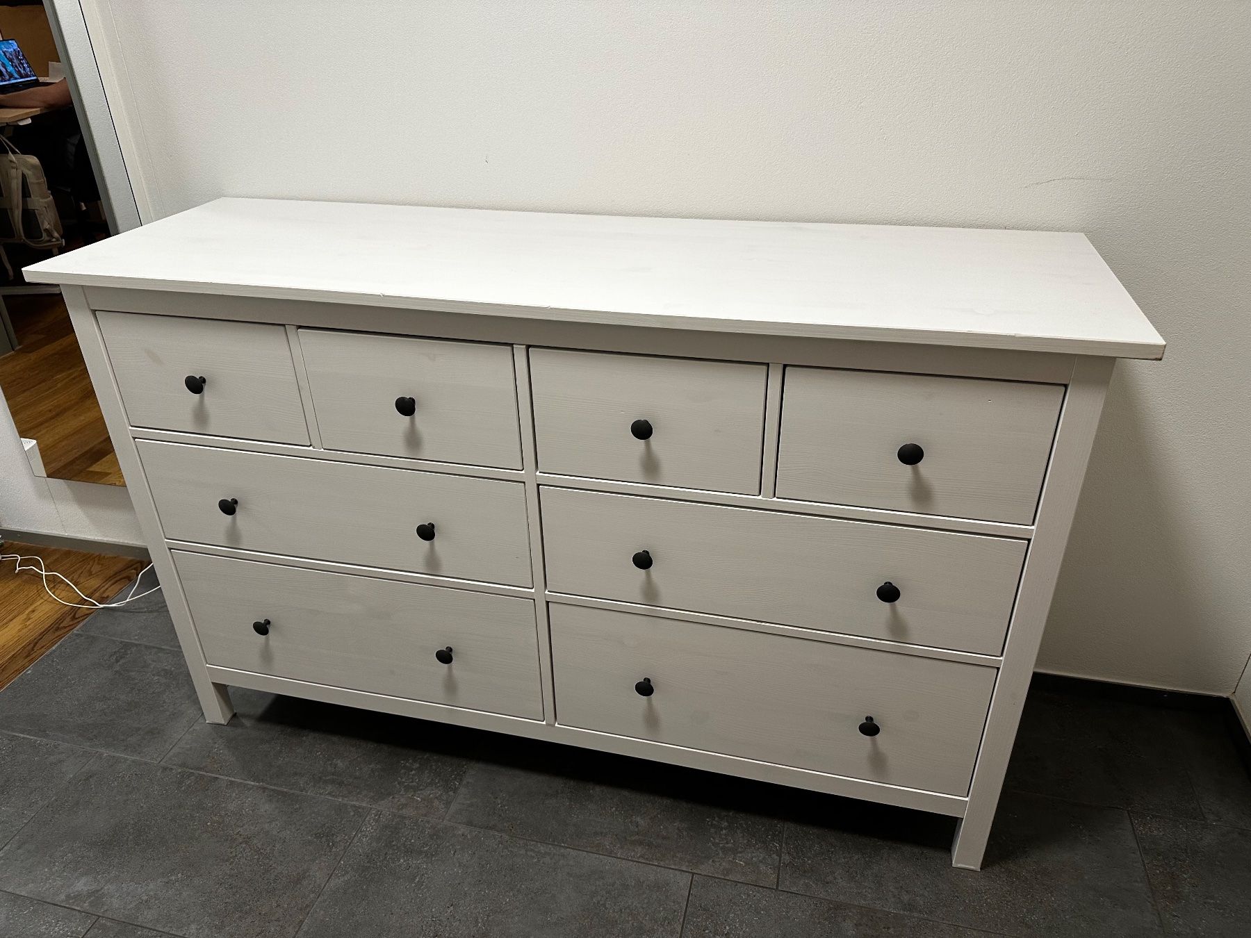 Ikea Cassettiere: Hemnes Kommode mit 8 Schubladen, weiss – Usato da Zürich venduto da sti_l6kq