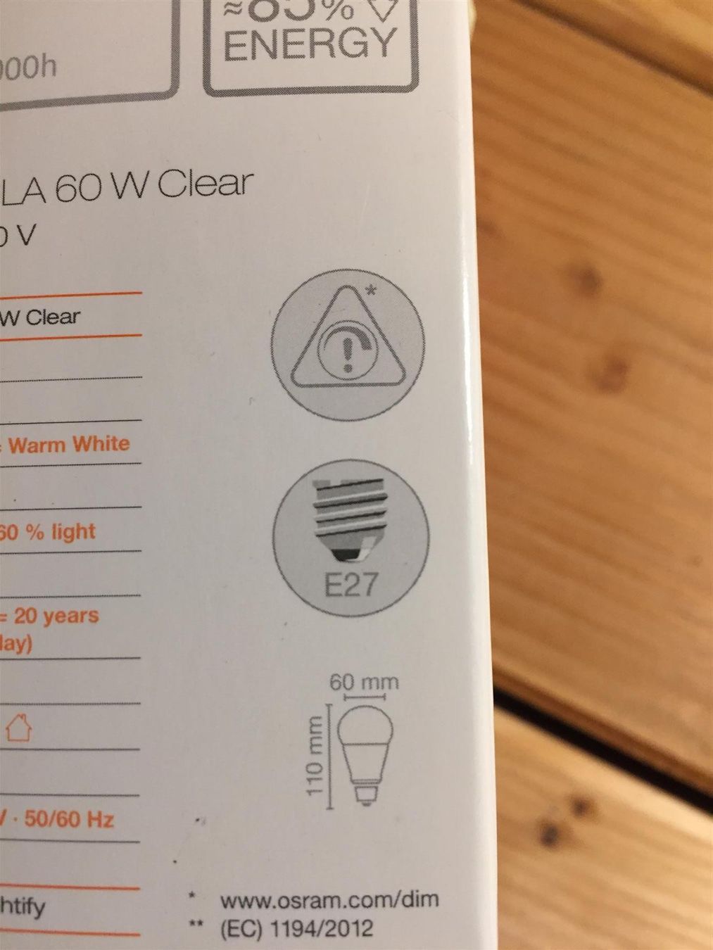 Osram Lampen: Wifi Smart Home  LED Lightify Osram,E27,9W  Lampe -395 – Neu und originalverpackt aus Recherswil von paulchen09 6