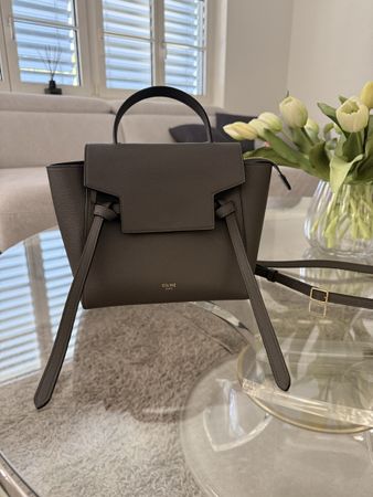 CELINE Belt Bag Nano – Grey / Grau – Top Zustand!