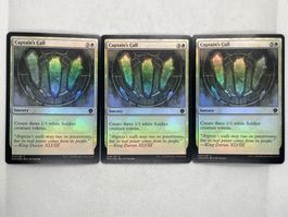Magic Karte - Captain's Call Foil - 3 Stück - Top Deal!